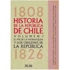 LIBRO HISTORIA DE LA REPÚBLICA DE CHILE. VOL.1 TAPA DURA - ZIG-ZAG
