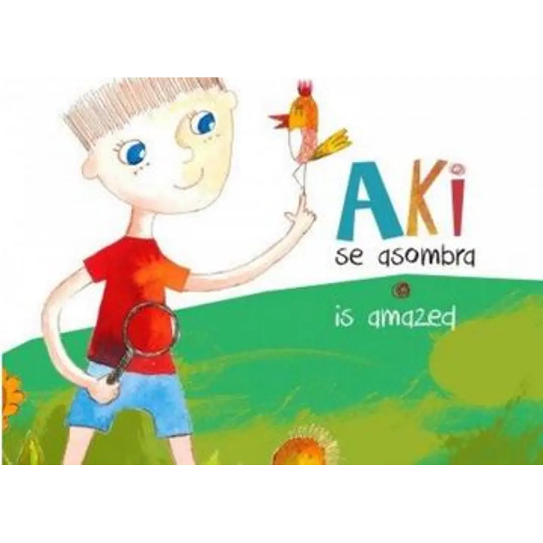 Libro Aki Se Asombra Is Amazed de Trinidad Ried Goycoolea - Nueva Patris