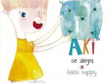 Libro Aki Se Alegra en Español - Inglés de Trinidad Ried - Nueva Patris