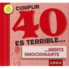 Libro Cumplir 40 Es Terrible? -  Groh