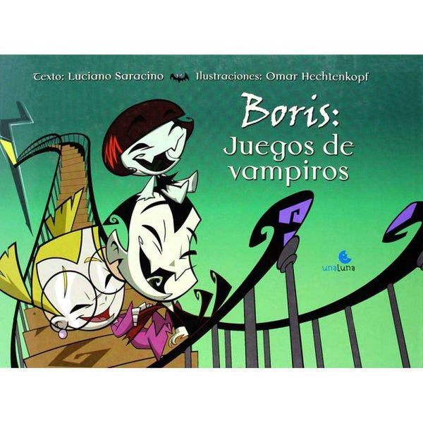 Libro Boris juegos de vampiros de Saracino, Luciano - unaluna