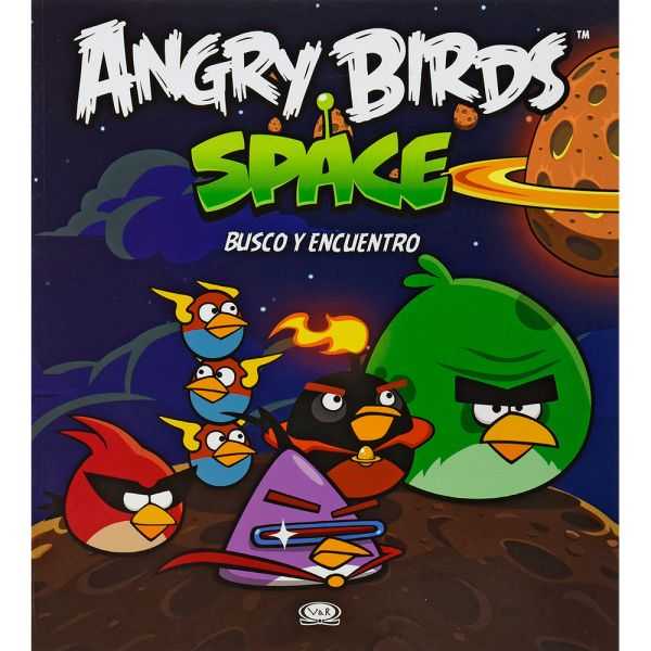 Libro Angry birds space - busco y encuentro - Vergara y Riba