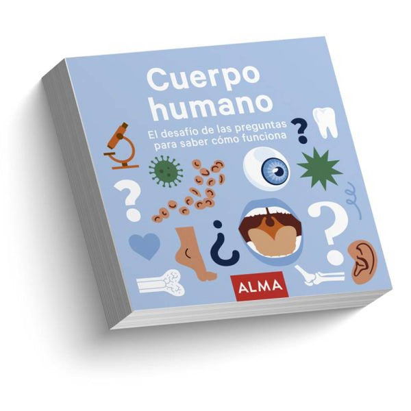 LIBRO CUERPO HUMANO. CUADRADOS DE DIVERSION - ALMA