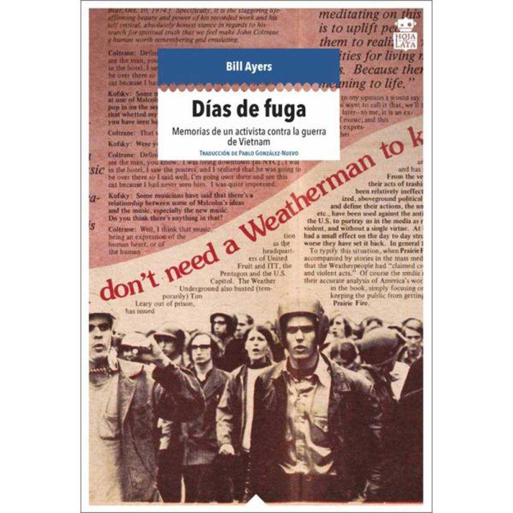 LIBRO DÍAS DE FUGA DE Ayers, Bill - HOJA DE LATA EDITORIAL SL