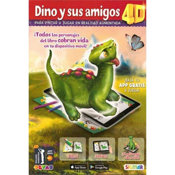 LIBRO DINO Y SUS AMIGOS - SIGMAR