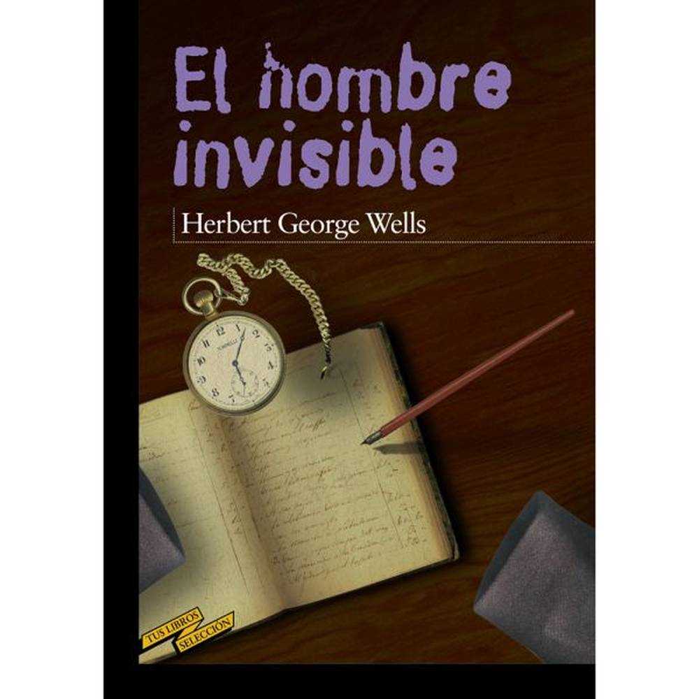 LIBRO EL HOMBRE INVISIBLE - TRES LIBROS