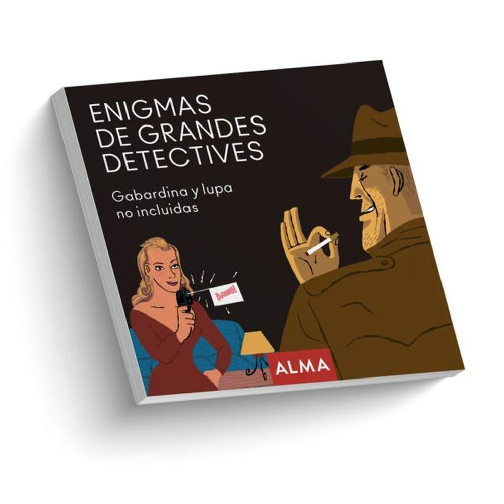 LIBRO ENIGMAS DE GRANDES DETECTIVES - ALMA