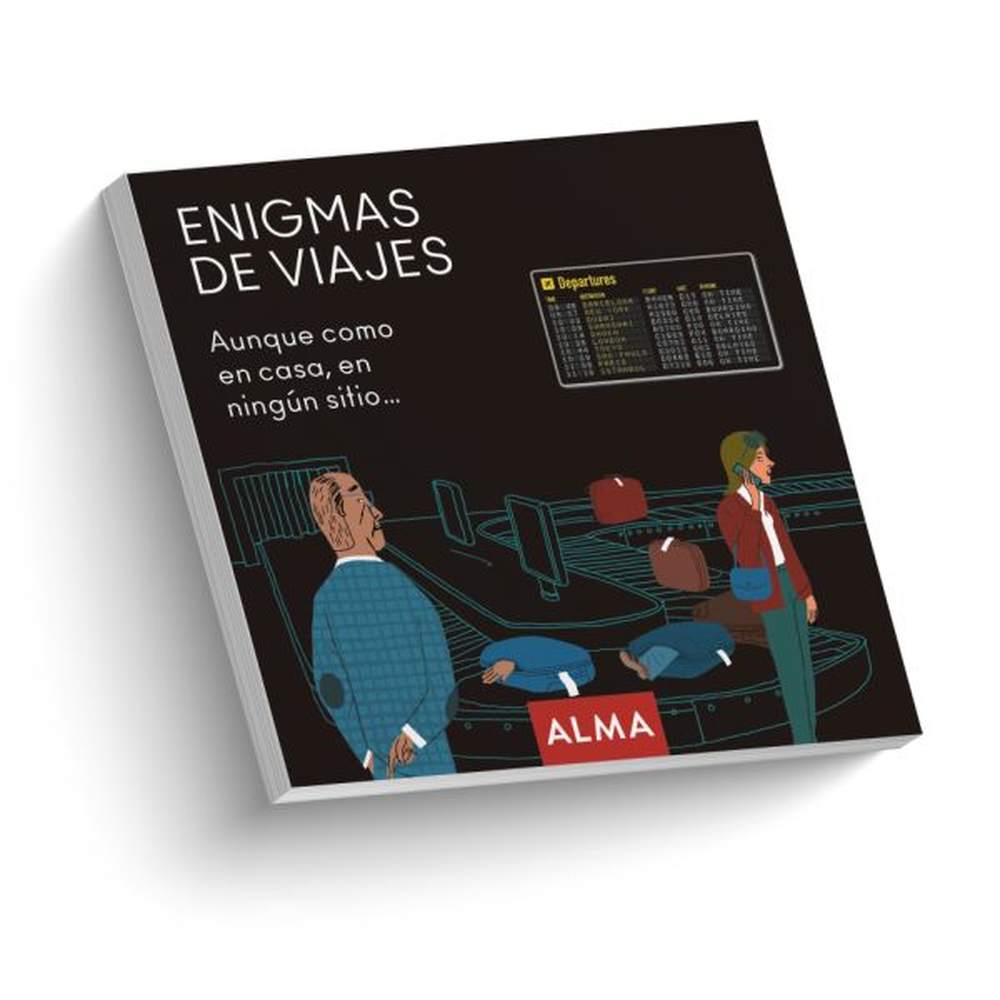 LIBRO ENIGMAS DE VIAJES CUADRADOS CRIMINALES - ALMA