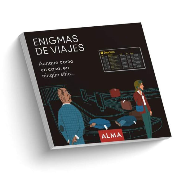 LIBRO ENIGMAS DE VIAJES CUADRADOS CRIMINALES - ALMA