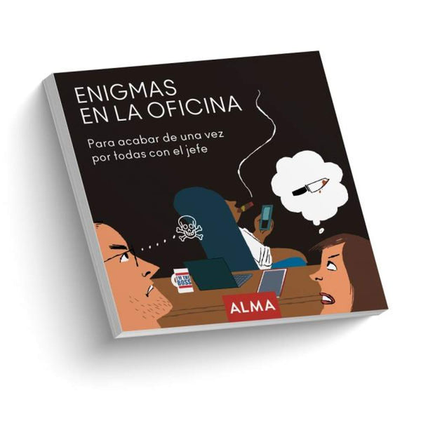 LIBRO ENIGMAS EN LA OFICINA - ALMA