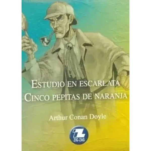 LIBRO ESTUDIO EN ESCARLATA / CINCO PEPITAS DE NARANJA - ZIG-ZAG