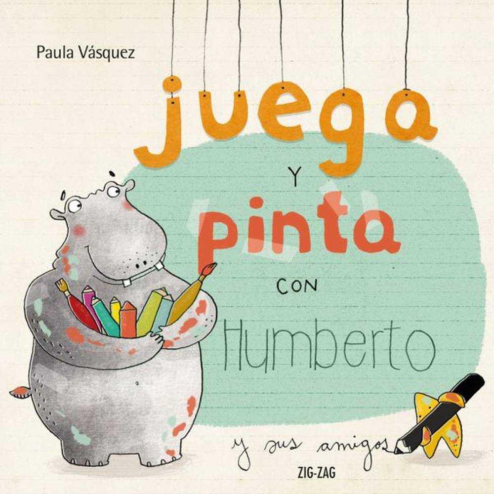 LIBRO JUEGA Y PINTA CON HUMBERTO - ZIG-ZAG