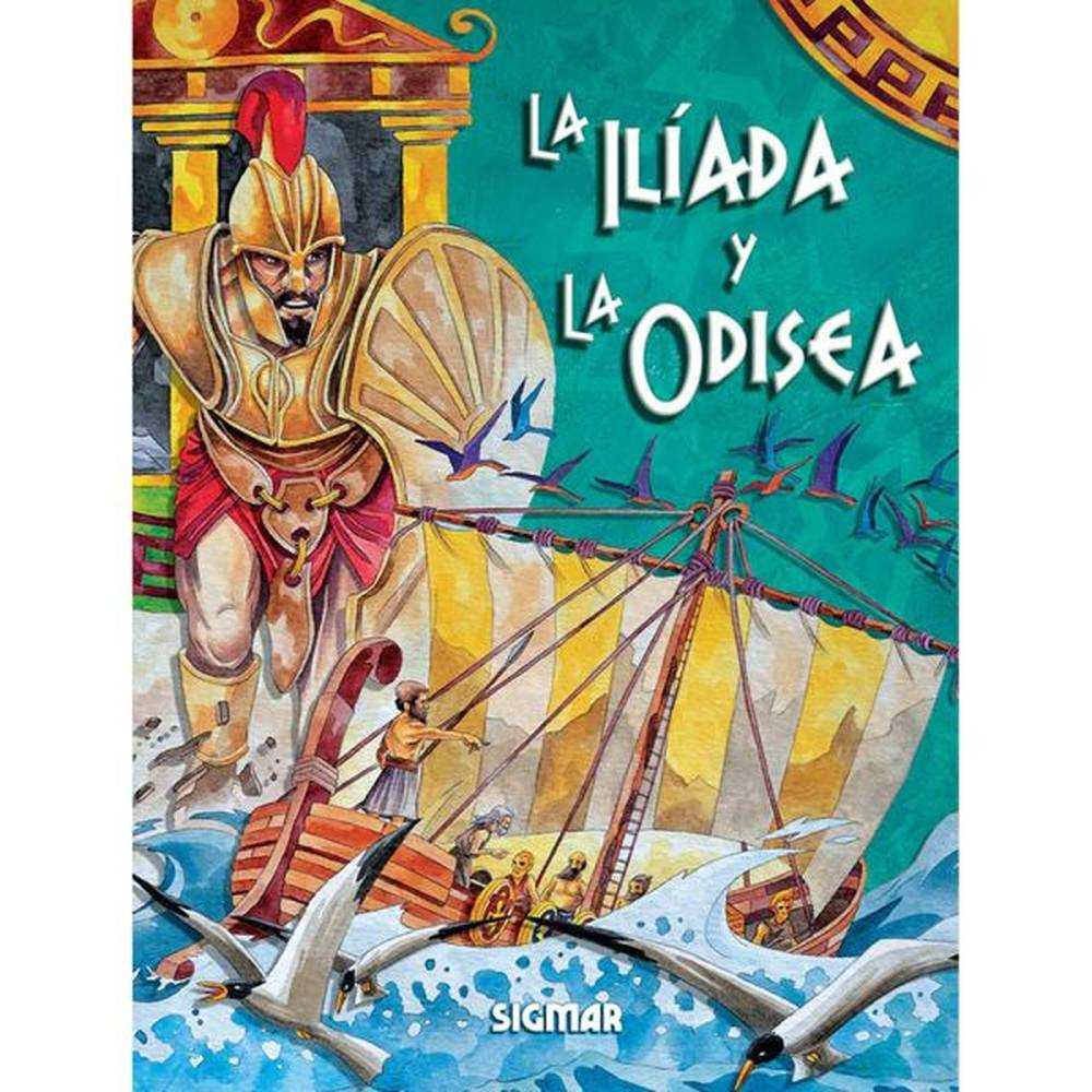 LIBRO LA ILÍADA Y ODISEA DE HOMERO - SIGMAR