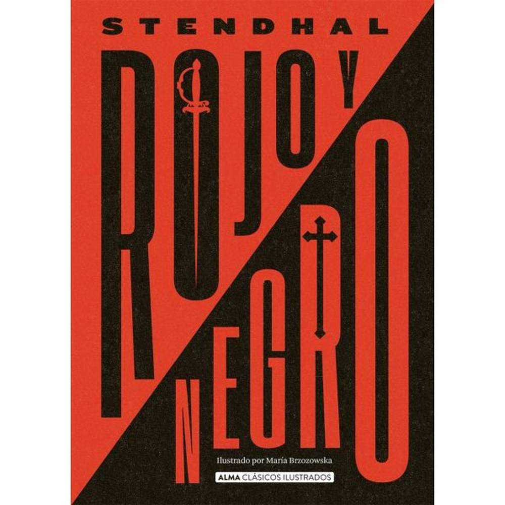 LIBRO ROJO Y NEGRO STENDHAL - ALMA