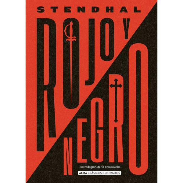 LIBRO ROJO Y NEGRO STENDHAL - ALMA