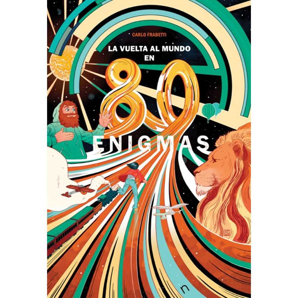 LIBRO VUELTA AL MUNDO EN 80 ENIGMAS DE Carlo Frabetti - NARVAL