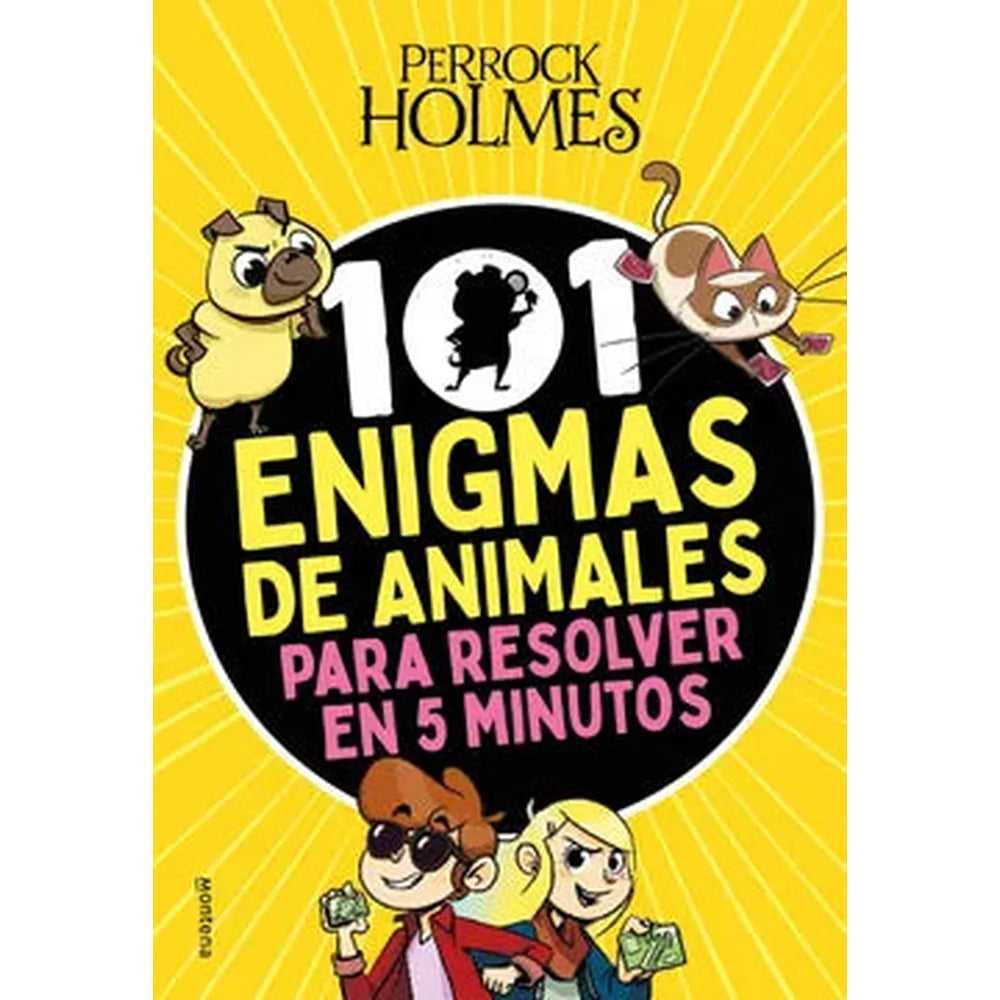 Libro 101 Enigmas de Animales Para Resolver en 5 Minutos de Isaac Palmiola