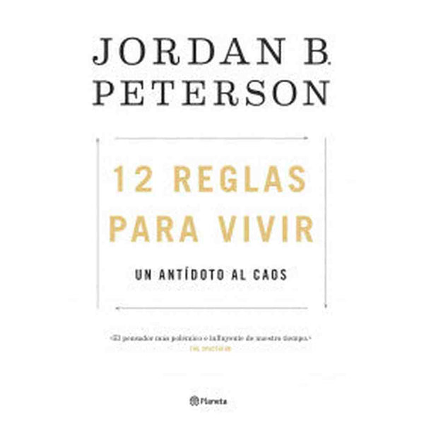 Libro 12 Reglas Para Vivir de Jordan B. Peterson - Planeta