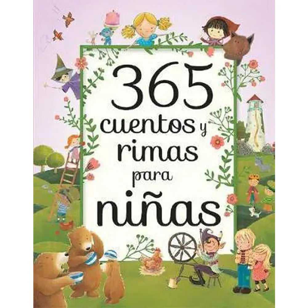 Libro 365 Cuentos Y Rimas Para Niñas