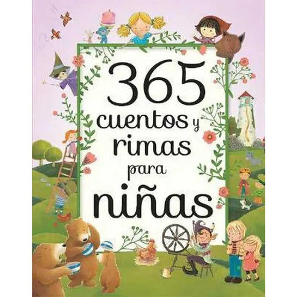 Libro 365 Cuentos Y Rimas Para Niñas