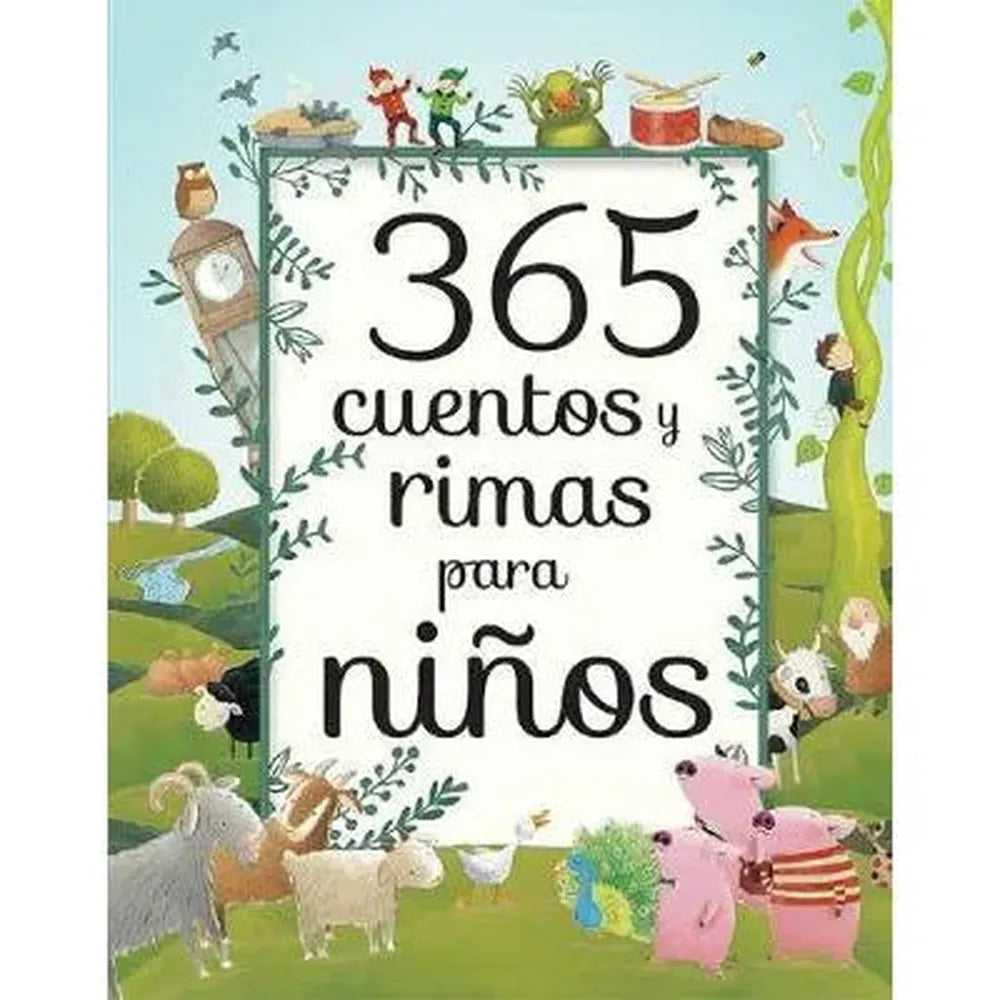 Libro 365 Cuentos Y Rimas Para Niños - Parragon