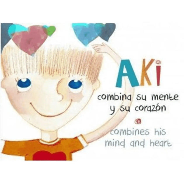 Libro Aki Combina Su Mente Y Su Corazon (Combines His Mind And Heart) De Trinidad Ried Goycoolea - Nueva Patris