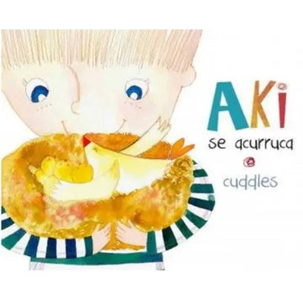 Libro Aki Se Acurruca (En Español - Inglés)  De Trinidad Ried  - Nueva Patris