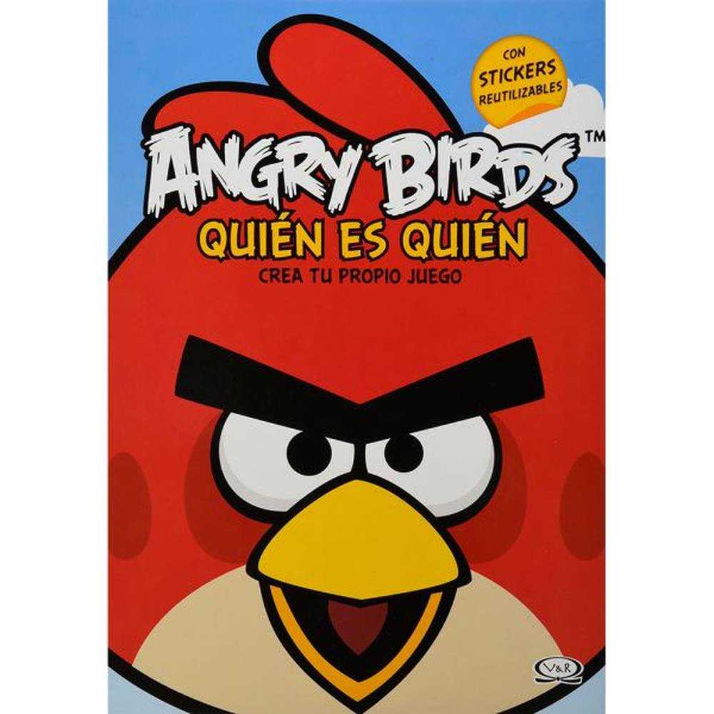 Libro Angry Birds - Quién Es Quién - Vergara Y Riba