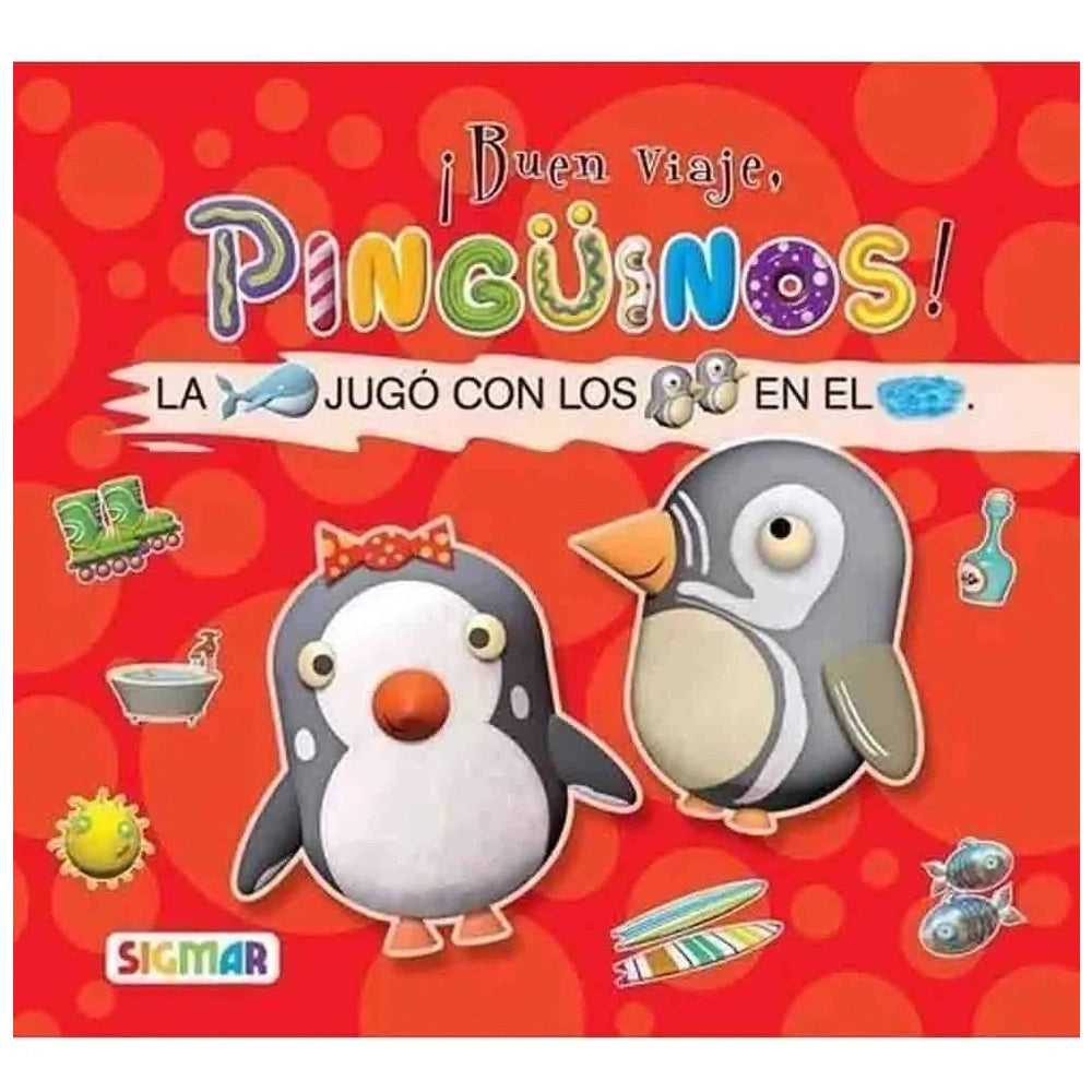 Libro Buen viaje pinguinos de Eva Rey - SIGMAR