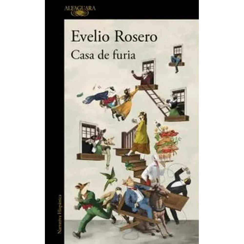 Libro Casa de furia de Evelio Rosero