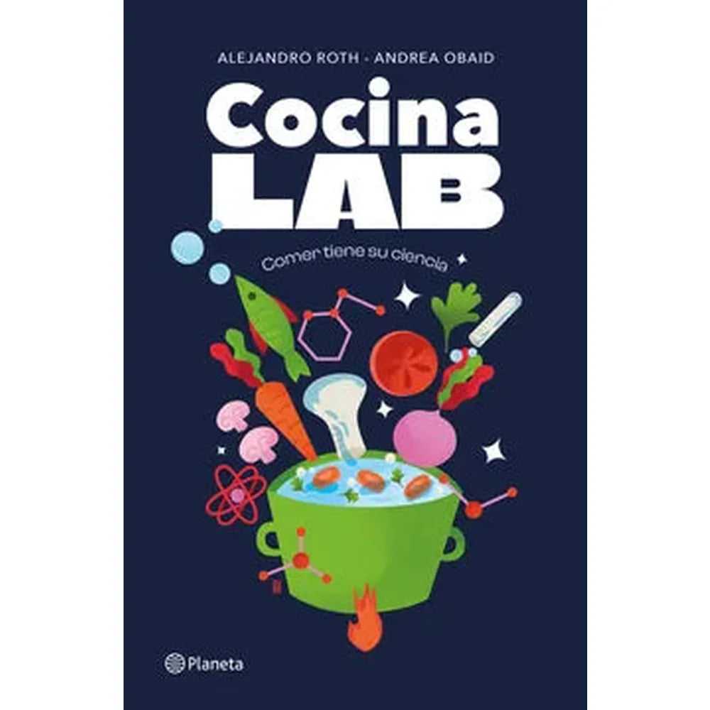 Libro Cocina LAB de Andrea Obaid - Planeta