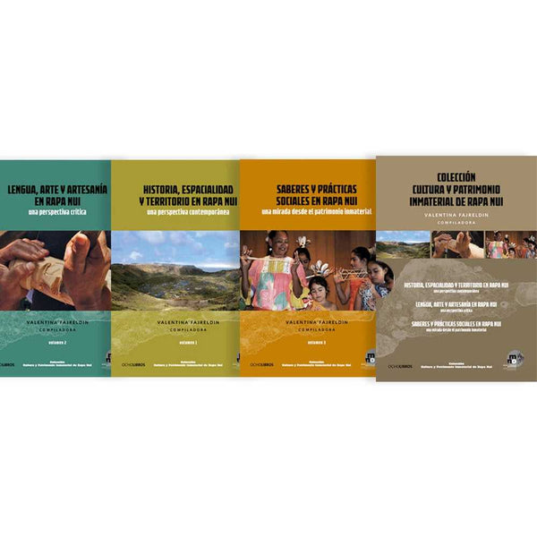 Libro Colección Patrimonio Inmaterial De Rapa Nui