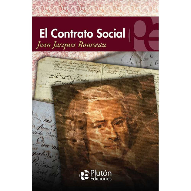 Libro Contrato Social De Jean Jacques Rousseau - Plutón