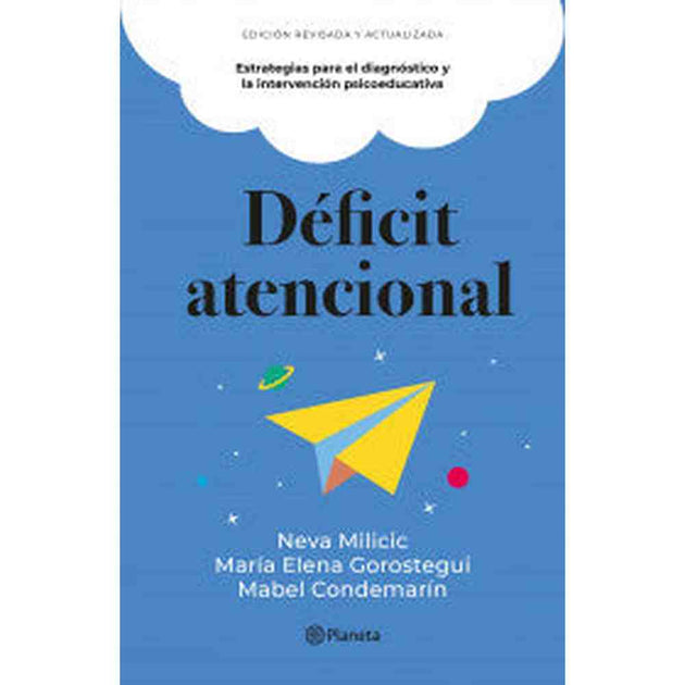 Libro Déficit Atencional                                 De Neva Milicic    - Planeta