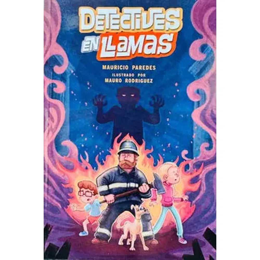 Libro Detective En Llamas de Mauricio Paredes