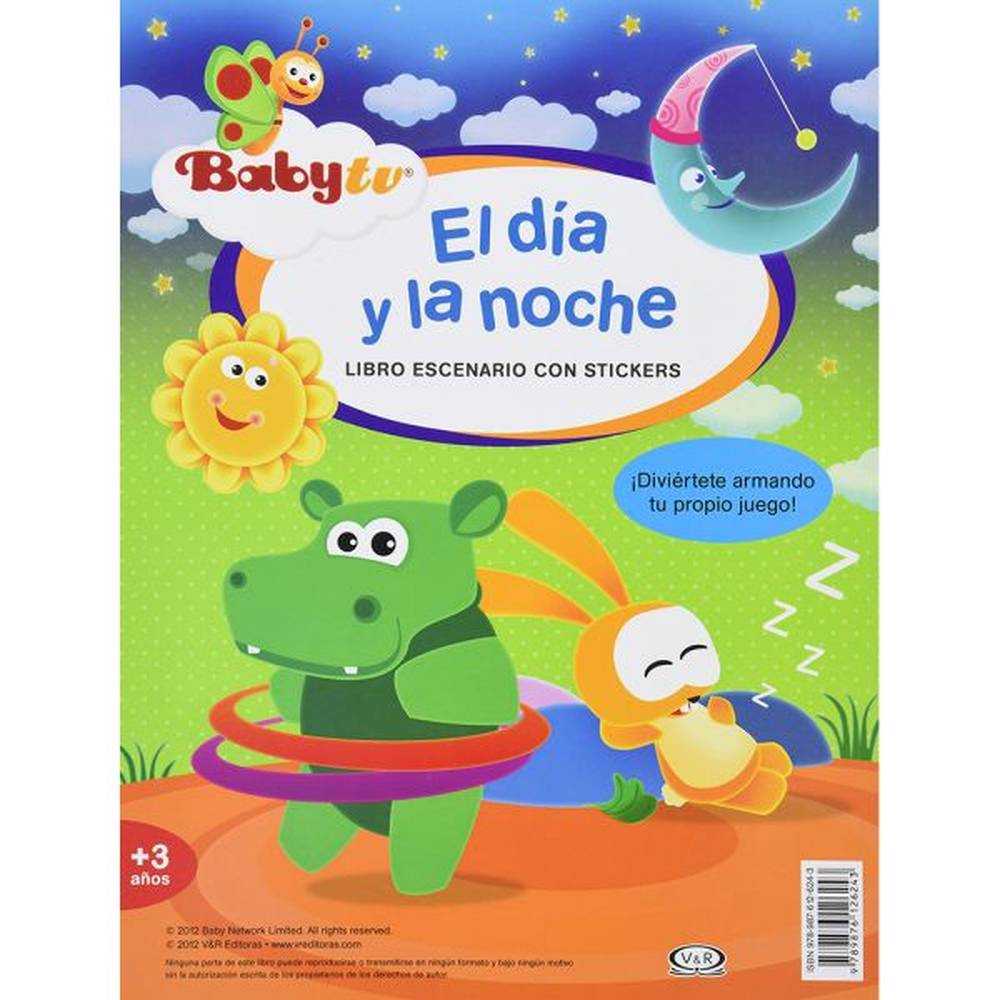 Libro El Día Y La Noche - Babytv - Vergara Y Riba