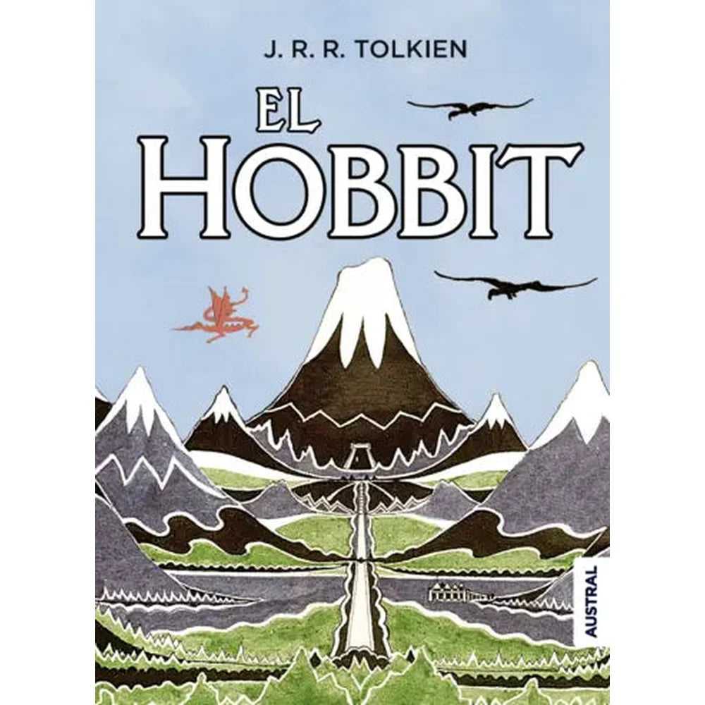 Libro El Hobbit de J. R. R. Tolkien - Austral