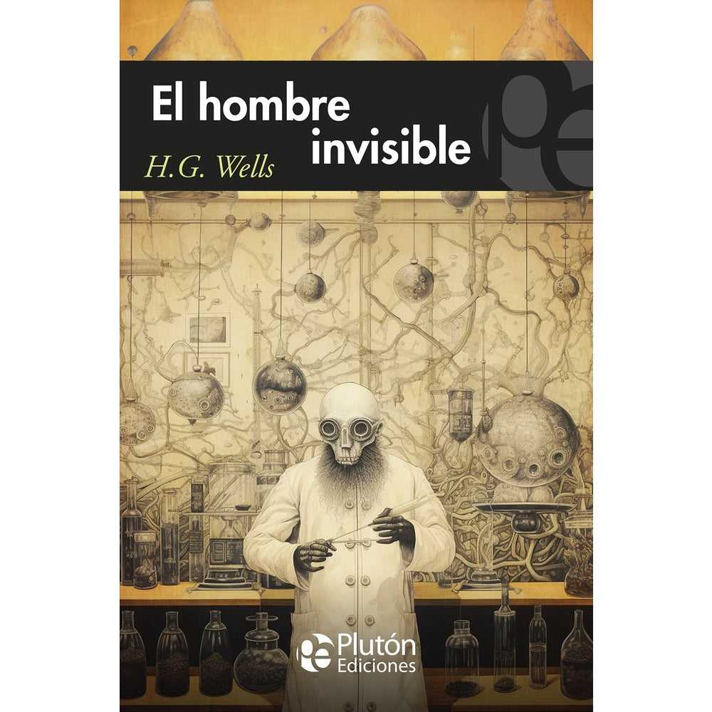 Libro El hombre invisible de H.G. Wells - PLUTÓN