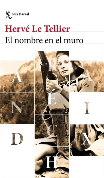 Libro El nombre en el muro de Hervé Le Tellier -