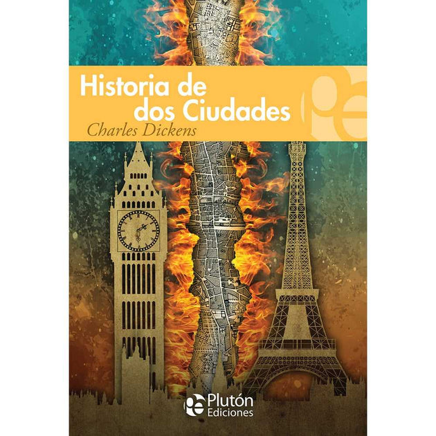 Libro Historia De Dos Ciudades De Charles Dickens - Plutón