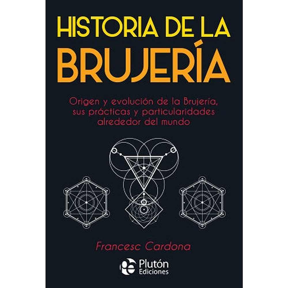 Libro Historia De La Brujería de Francesc Cardona - PLUTÓN