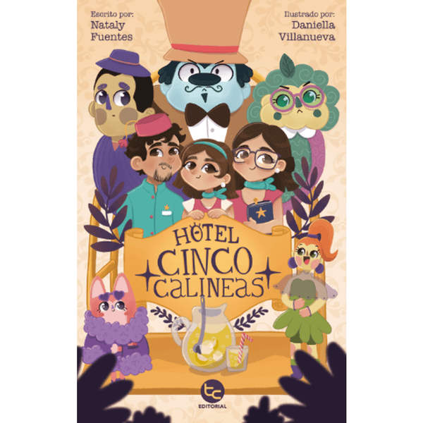 Libro Hotel cinco calineas de Nataly Fuentes - Trayecto Ediciones