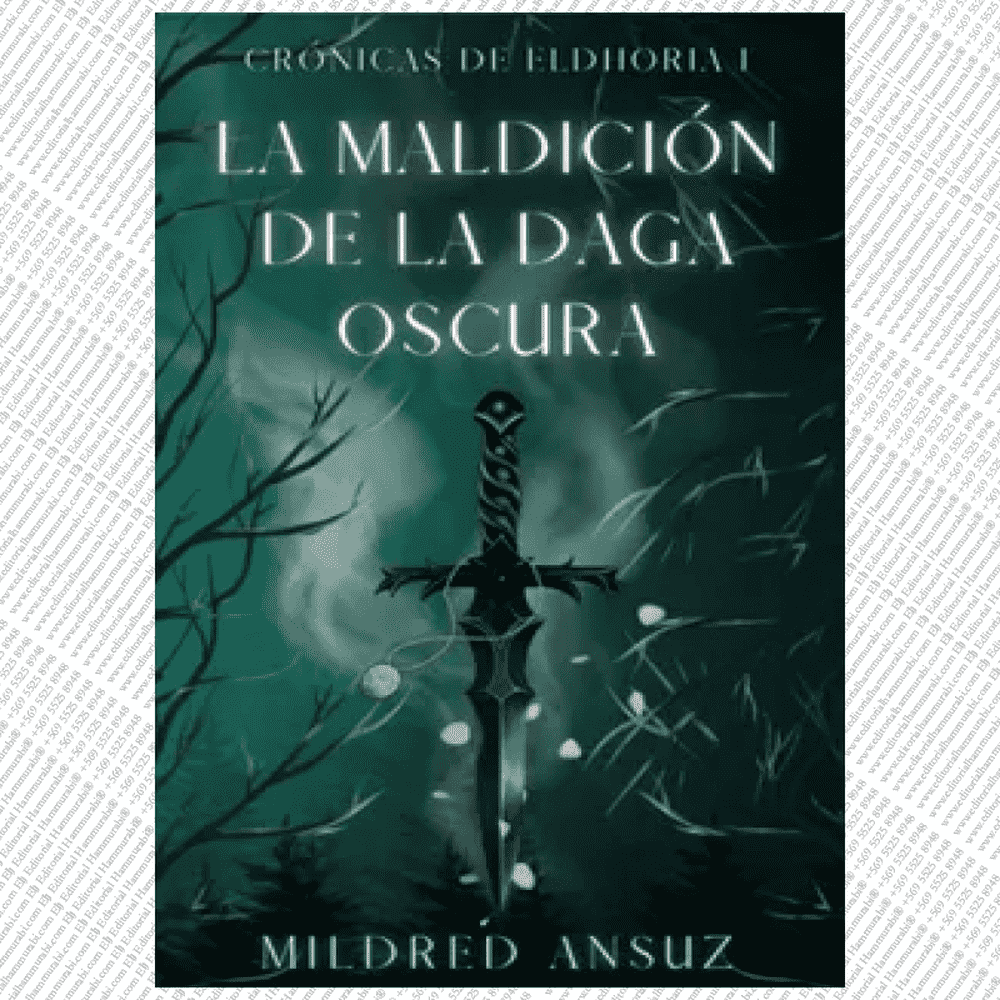 Libro La Maldición De La Daga Oscura De Mildred Ansuz - Editorial Indie