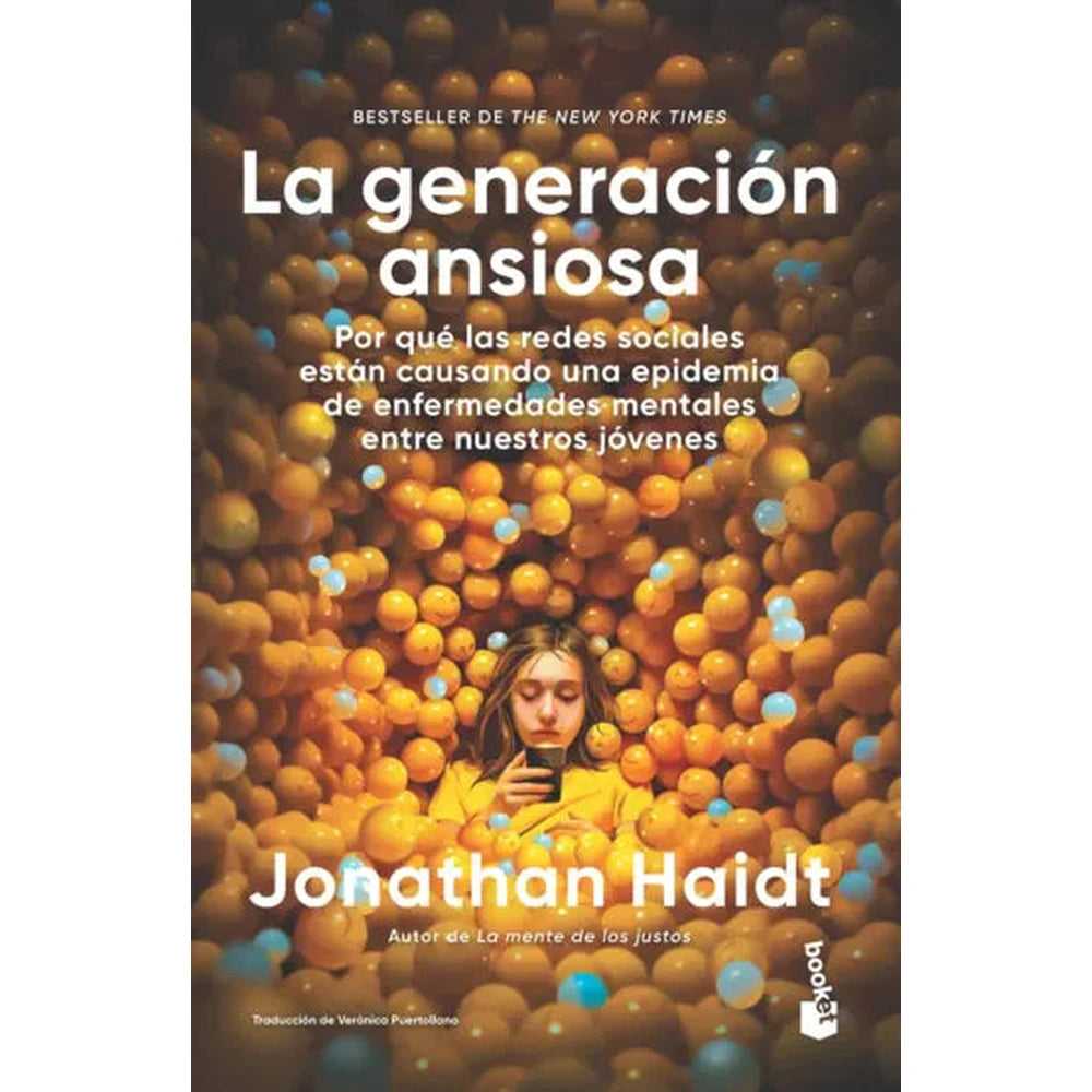 Libro La generación ansiosa de Jonathan Haidt - BOOKET