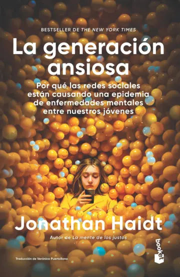 Libro La generación ansiosa de Jonathan Haidt - BOOKET
