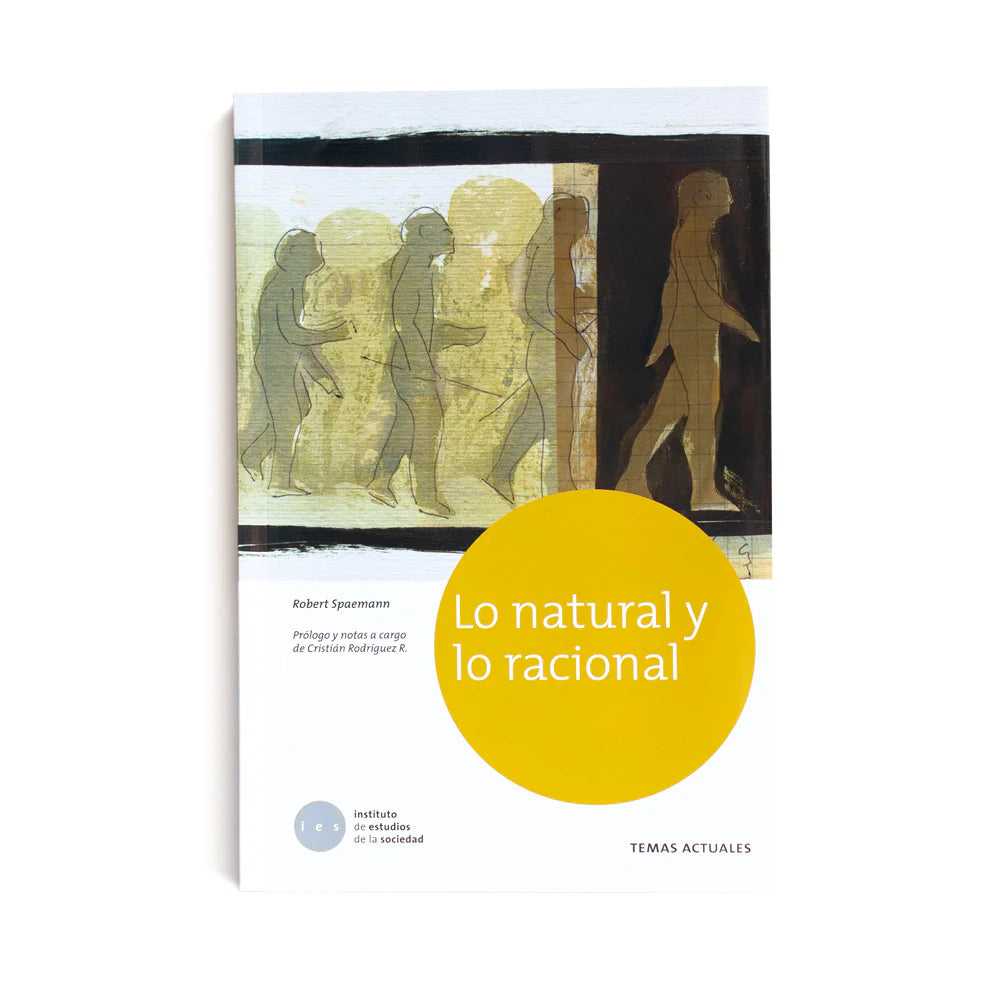 Libro Lo Natural Y Lo Racional de Robert Spaemann - IES
