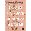 Libro Lo Que La Nieve Susurra Al Caer De María Martínez  - Crossbooks Chile