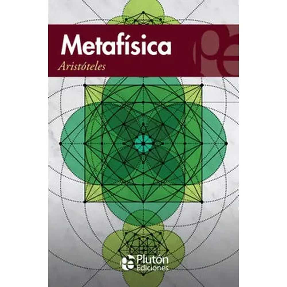 Libro Metafísica de Aristóteles - PLUTÓN