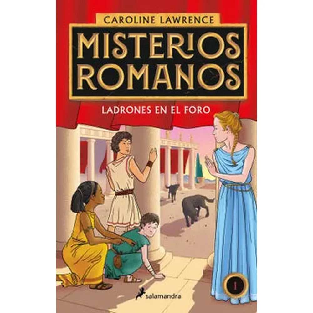 Libro Misterios Romanos 1 de Caroline Lawrence