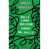 Libro No Sé Cómo Mostrar Dónde Me Duele                  De Amalia Andrade  - Planeta